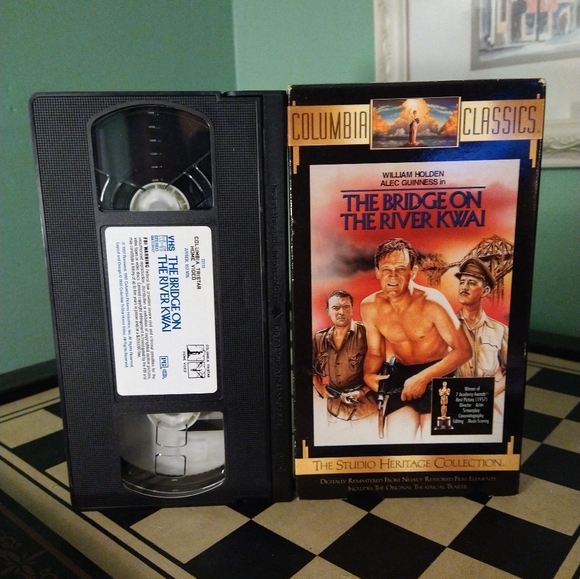 6/$15 the bridge on the river kwai vhr tape - Picture 2 of 5